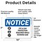 Signmission 7 in Height, 10 in Width, Vinyl Decal, Rectangle OS-2PACK-NS-D-710-L-12302 - alternate 3